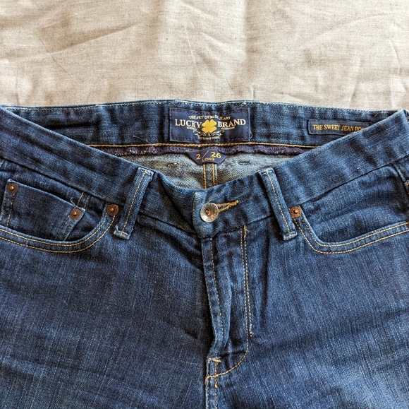 Lucky Brand Sweet Jean Bootcut Denim 2/26 - Picture 4 of 5